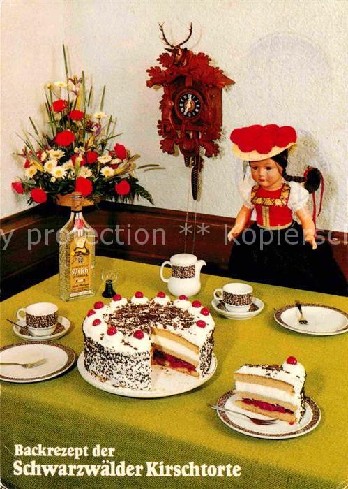 Lebensmittel Rezept Schwarzwälder Kirschtorte Kuckuc