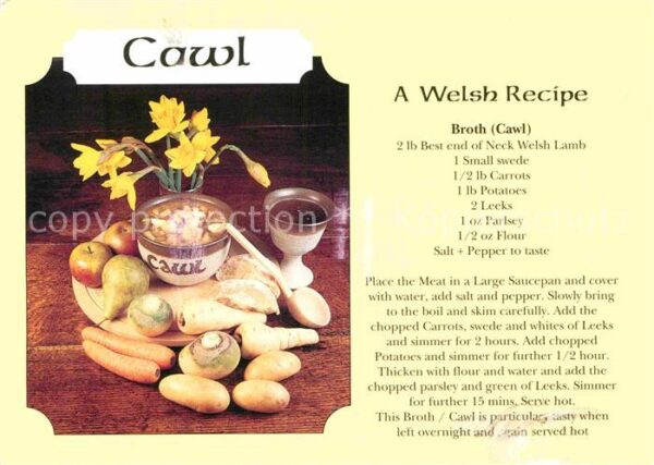Lebensmittel Cawl Welsh Recipe