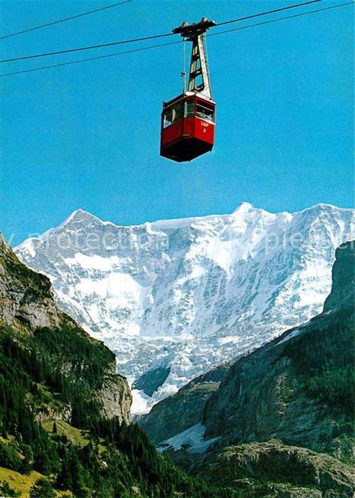 Seilbahn Grindelwald Pfingstegg Fiescherhörner