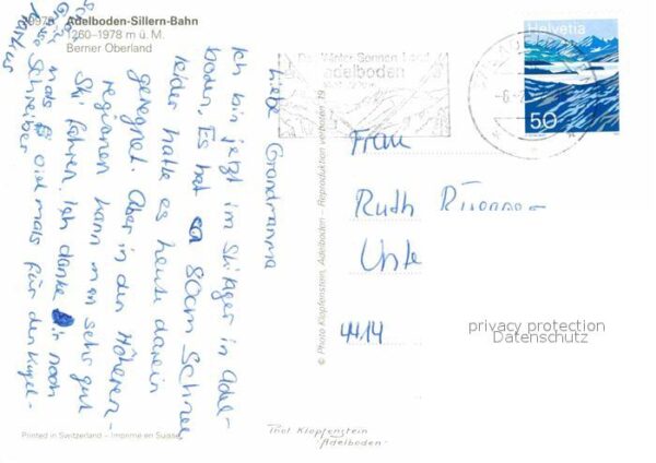 Seilbahn Sillern Adelboden – Bild 2