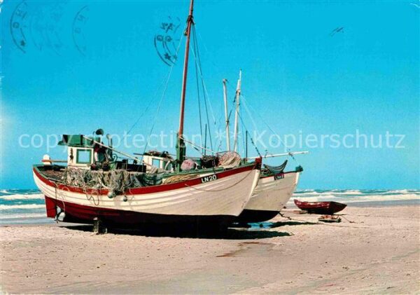 Boote Nordsee Fischerboote Vesterhavet