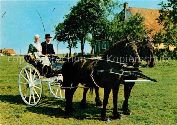 Pferdekutschen Friesland Friese Klederdracht
