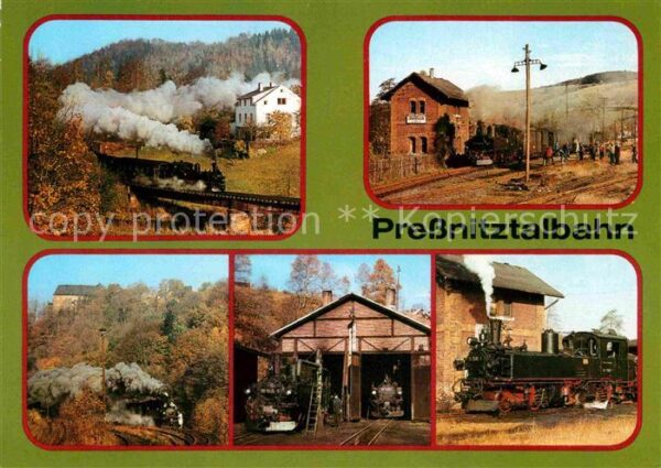 Lokomotive Pressnitztalbahn Schmalspurbahn Wolkens