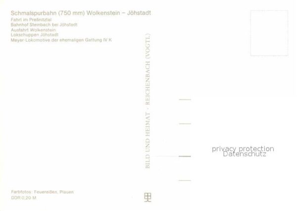 Lokomotive Pressnitztalbahn Schmalspurbahn Wolkens – Bild 2
