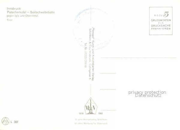 Seilbahn Patscherkofel Innsbruck Igls Oberinntal – Bild 2