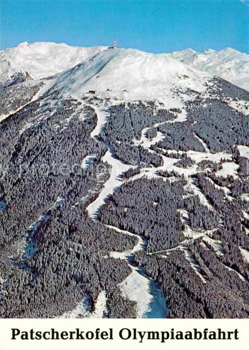 Skifahren Patscherkofel Olympiaabfahrt Fliegerauf