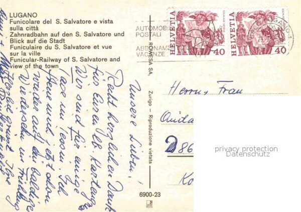 Zahnradbahn Lugano Funicolare S. Salvatore – Bild 2