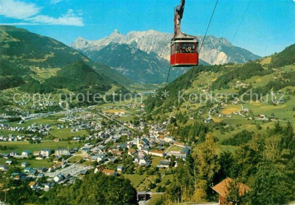Seilbahn Hochjoch Schruns Tschagguns Montafon Zi