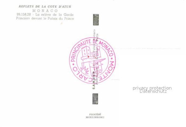 Leibgarde Wache Releve de la Garde Princiere Palais Mon – Bild 2