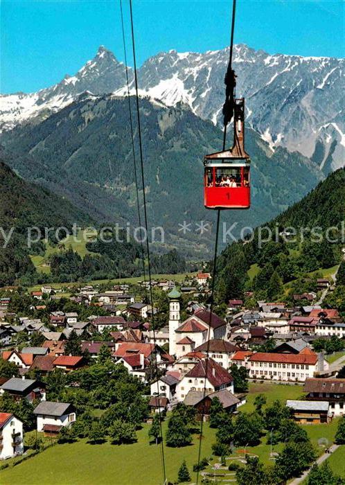 Seilbahn Montafoner Hochjochbahn Schruns Zimba