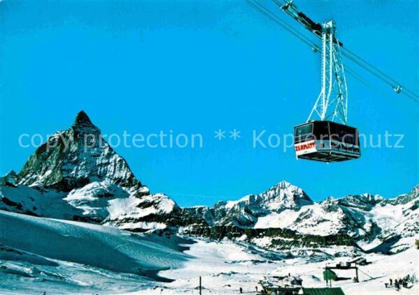 Seilbahn Telecabine Petit Cervin Zermatt