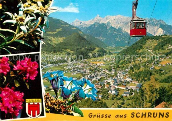 Seilbahn Hochjochbahn Montafon Schruns Tschaggun