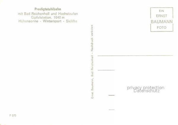 Seilbahn Predigtstuhl Bad Reichenhall Hochstaufe – Bild 2