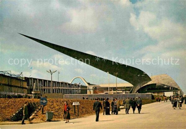 Exposition Universelle Bruxelles 1958 Fleche du Genie Civil