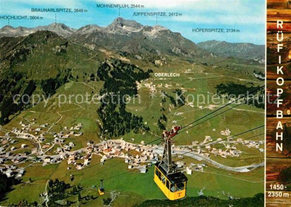 Seilbahn Rüfikopf Lech am Arlberg Oberlech