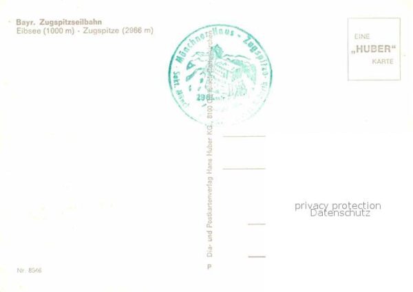 Seilbahn Bayerische Zugspitzbahn Eibsee Zugspitz – Bild 2