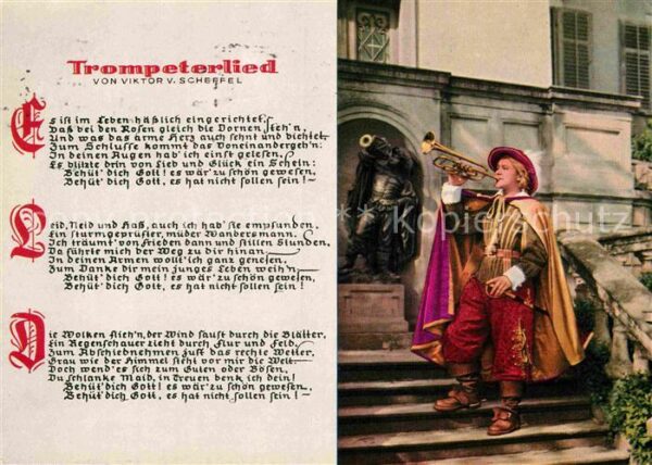 Trompeter Scheffel Trompeterlied Bad Säckingen