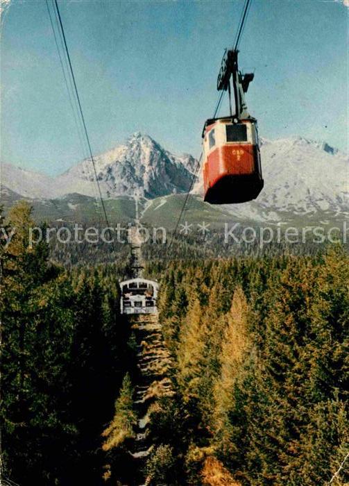 Seilbahn Tatransky Narodny Park Lanovka Lomnice
