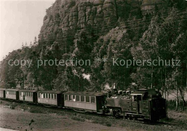 Eisenbahn Schmalspurbahn Berg Oybin