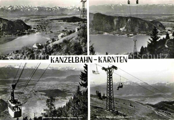 Seilbahn Kanzelbahn Villach Julische Alpen Gerli
