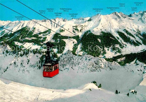 Seilbahn Walmendingerhorn Mittelberg Kleinwalser