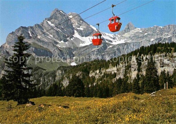 Seilbahn Grotzenbüel Braunwald Ortstock Hoher Tu