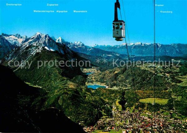 Seilbahn Karwendel Mittenwald Lautersee Ferchens