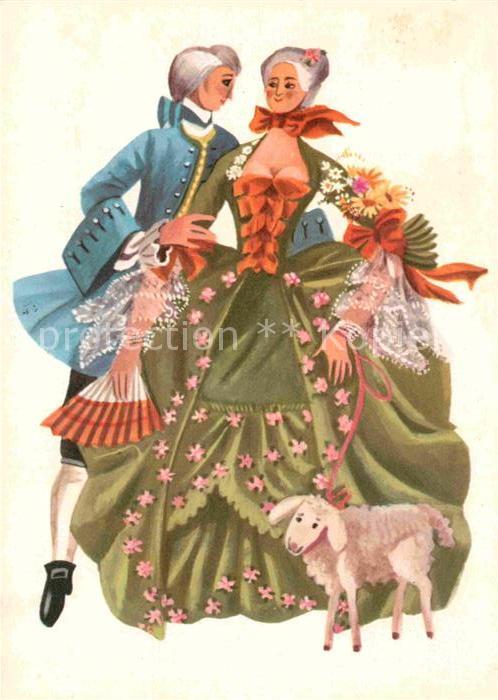 Mode Rokoko 1730-1770