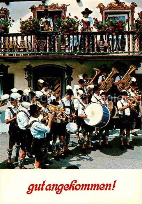 Musikanten Trommel Posaune Trompete