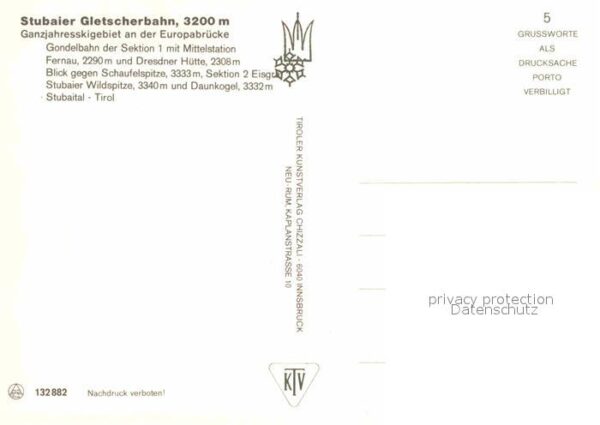Seilbahn Stubaier Gletscherbahn Mittelstation Fe – Bild 2
