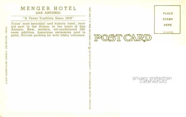 San Antonio Texas Menger Hotel Lobby – Bild 2