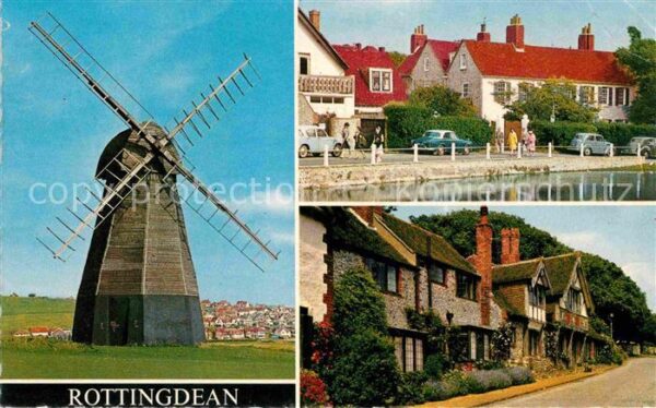 Rottingdean Coastal Windmühle Ortsmotiv