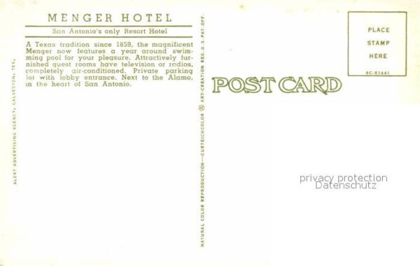 San Antonio Texas Menger Hotel Swimming Pool – Bild 2