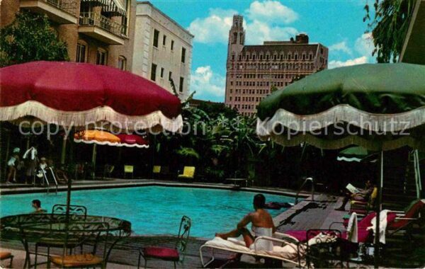 San Antonio Texas Menger Hotel Swimming Pool