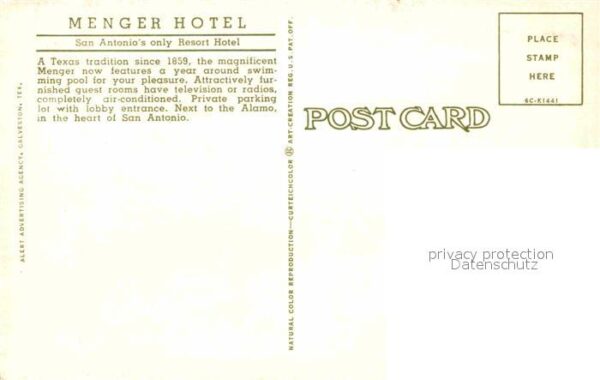 San Antonio Texas Menger Hotel Swimming Pool – Bild 2