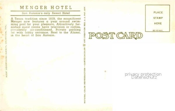 San Antonio Texas Menger Hotel Swimming Pool – Bild 2