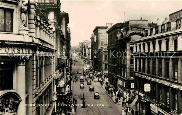 Glasgow Renfield Street looking north