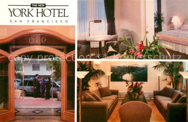 San Francisco California York Hotel