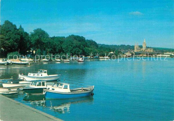 Truro Bootsanleger am Fluss Truro
