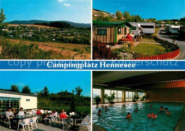 Mielinghausen Landschaftspanorama Campingplatz Gastst