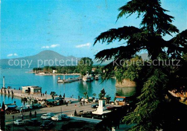 Garda Lago di Garda Imbarcadero e battelli Hafen