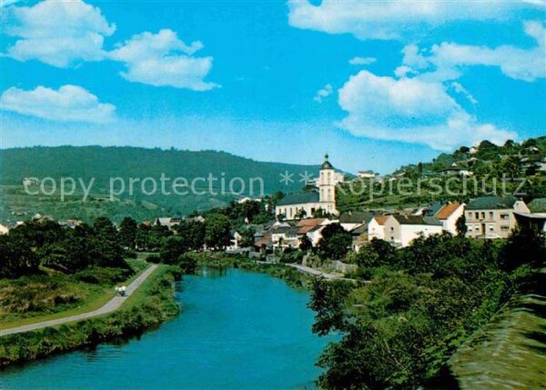 Bollendorf Suedeifel Panorama Luftkurort Deutsch luxemburgis
