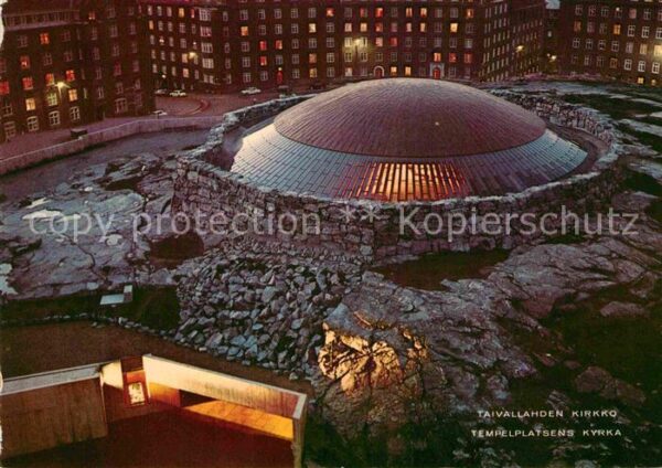 Helsinki Taivallahden Kirkko Temppeliaukio Kirch