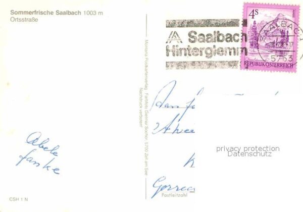 Saalbach-Hinterglemm Ortsstrasse Hotel Cafe Restaurant Trach – Bild 2