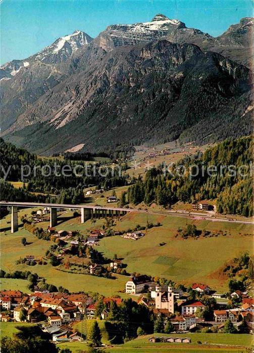 Steinach Brenner Tirol gegen Trins mit Habicht und Kirchdachsp