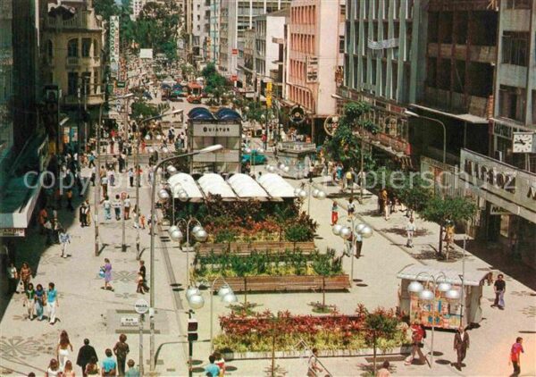 Curitiba Parana Rua 15 de Novembro