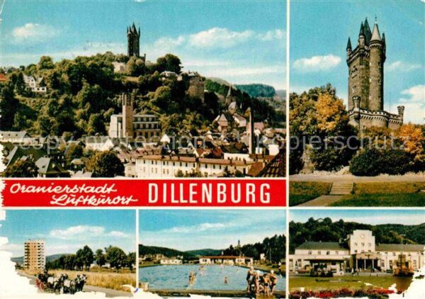 Dillenburg Oranierstadt Alte Burg Pferdekutsche Fr