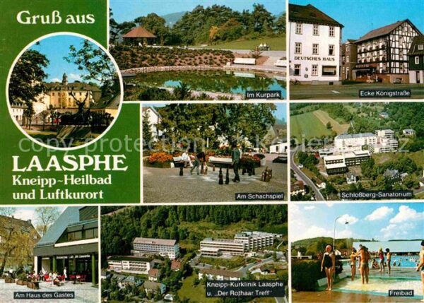 Laasphe Kneipp Luftkurort Kurpark Bodenschach S