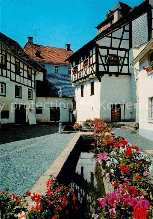Blankenheim Eifel Malerwinkel an der Ahrquelle Cornely Ka