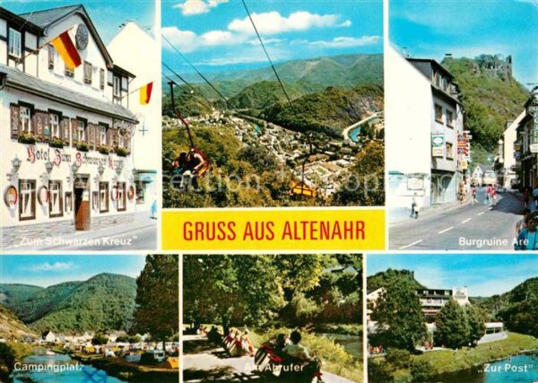 Altenahr Hotel Zum Schwarzen Kreuz Sessellift Bu